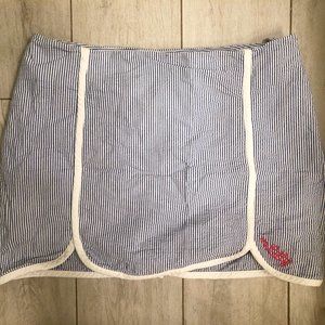 Blue Seersucker Lilly Pulitzer Skort